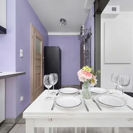 公寓 Lilac With Bathtub In Close To The Park By Renters 弗罗茨瓦夫
